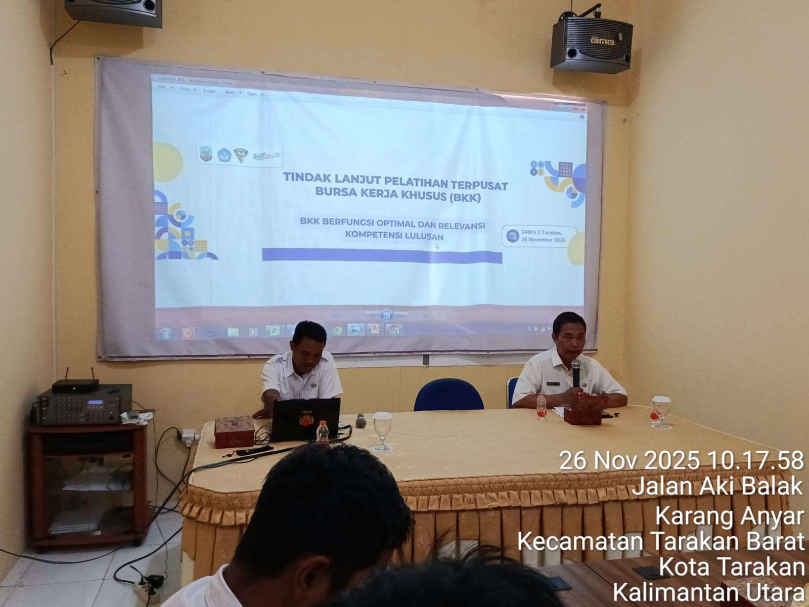 Tindak Lanjut Pelatihan Terpusat Bursa Kerja Khusus (BKK)